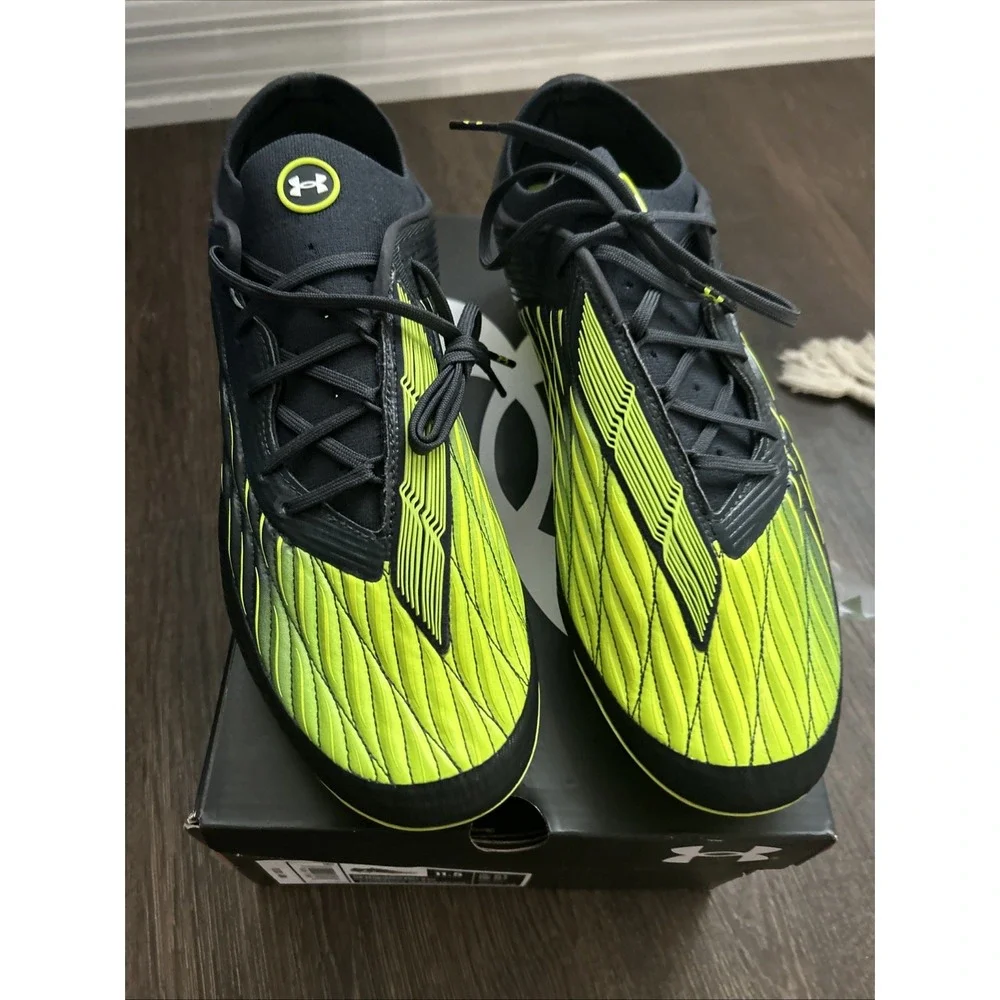 UNDER ARMOUR Magnetico‎ Elite 4 FG 3027700 001 Black Anthracite Men Soccer 11.5 - Picture 3 of 7